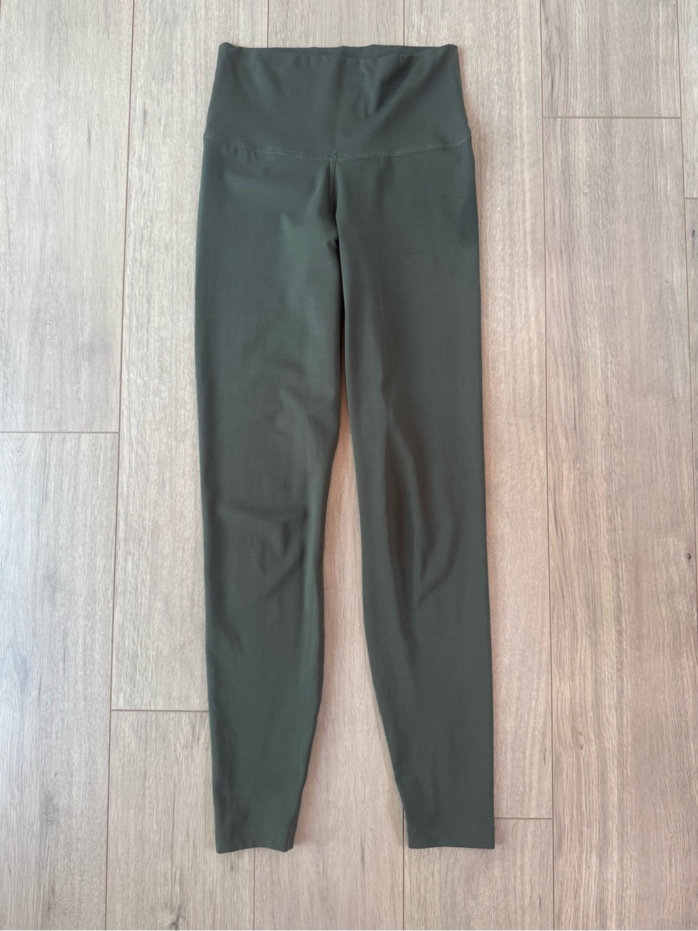 Nike High-Waist Active Leggings (Olive Green)